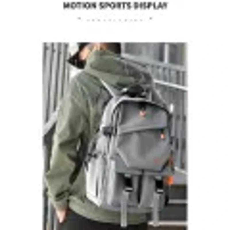 Original Small Zebra Fashion Backpack-F07(Grey) - Image 3