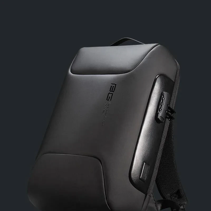 Bange 7216 প্রিমিয়াম মানের ওয়াটারপ্রুফ বড় ক্যাপাসিটি বিজনেস ল্যাপটপ এবং এক্সটার্নাল usb চার্জিং পোর্ট সহ ভ্রমণের ব্যাকপ্যাক (290000452) - Image 4