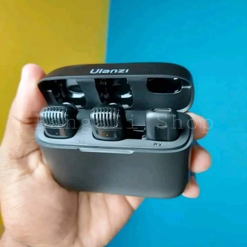 Ulanzi J12 Dual Wireless Microphone for Android With Charging Case For Type-C