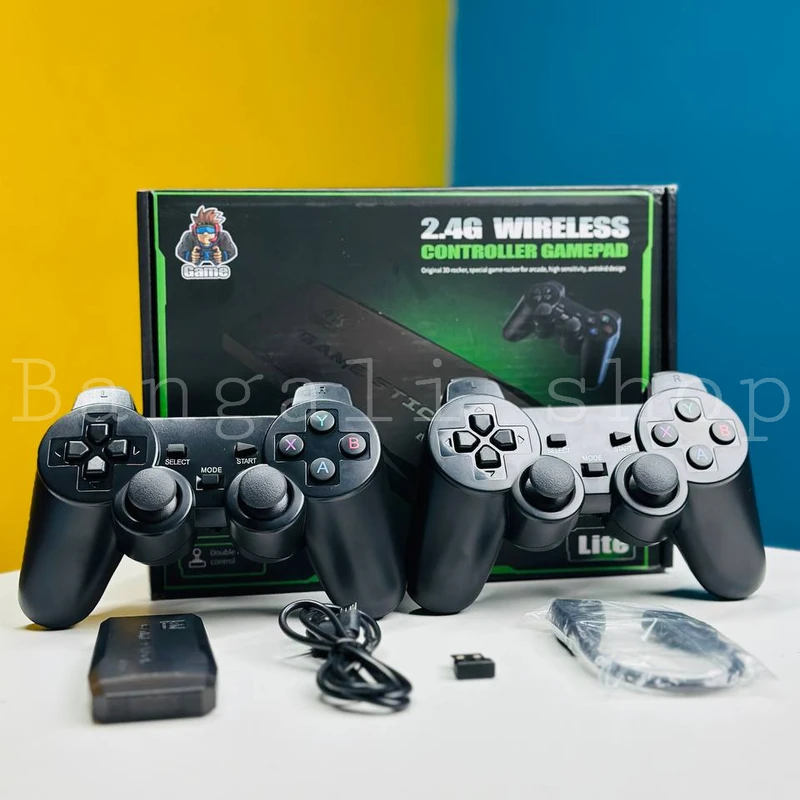 M8 Wireless TV Game Stick Gamebox Retro Game console 20000 Games compact version