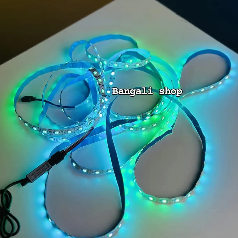 GearUP SL50 RGB LED Strip Light with Remote- 5 Meter, Non-Waterproof