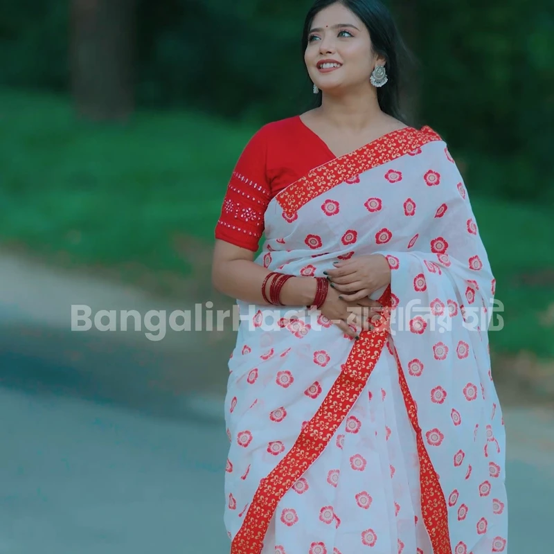 পূজা কালেকশন (ব্লাউজসহ) - Thumbnail 3