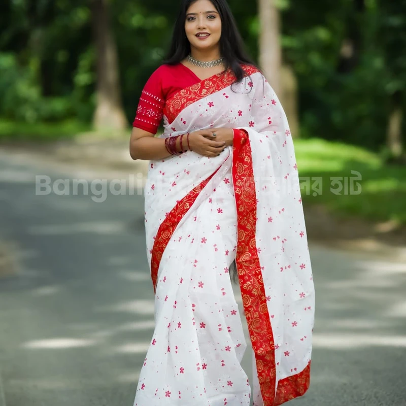 পূজা কালেকশন (ব্লাউজসহ) - Thumbnail 4