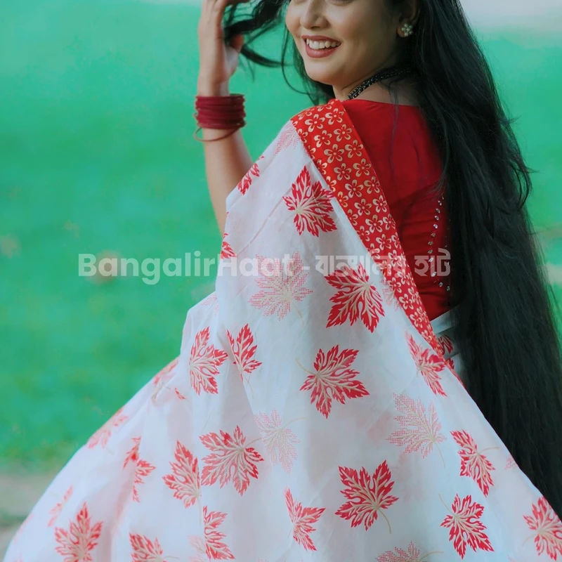 পূজা কালেকশন (ব্লাউজসহ) - Thumbnail 3