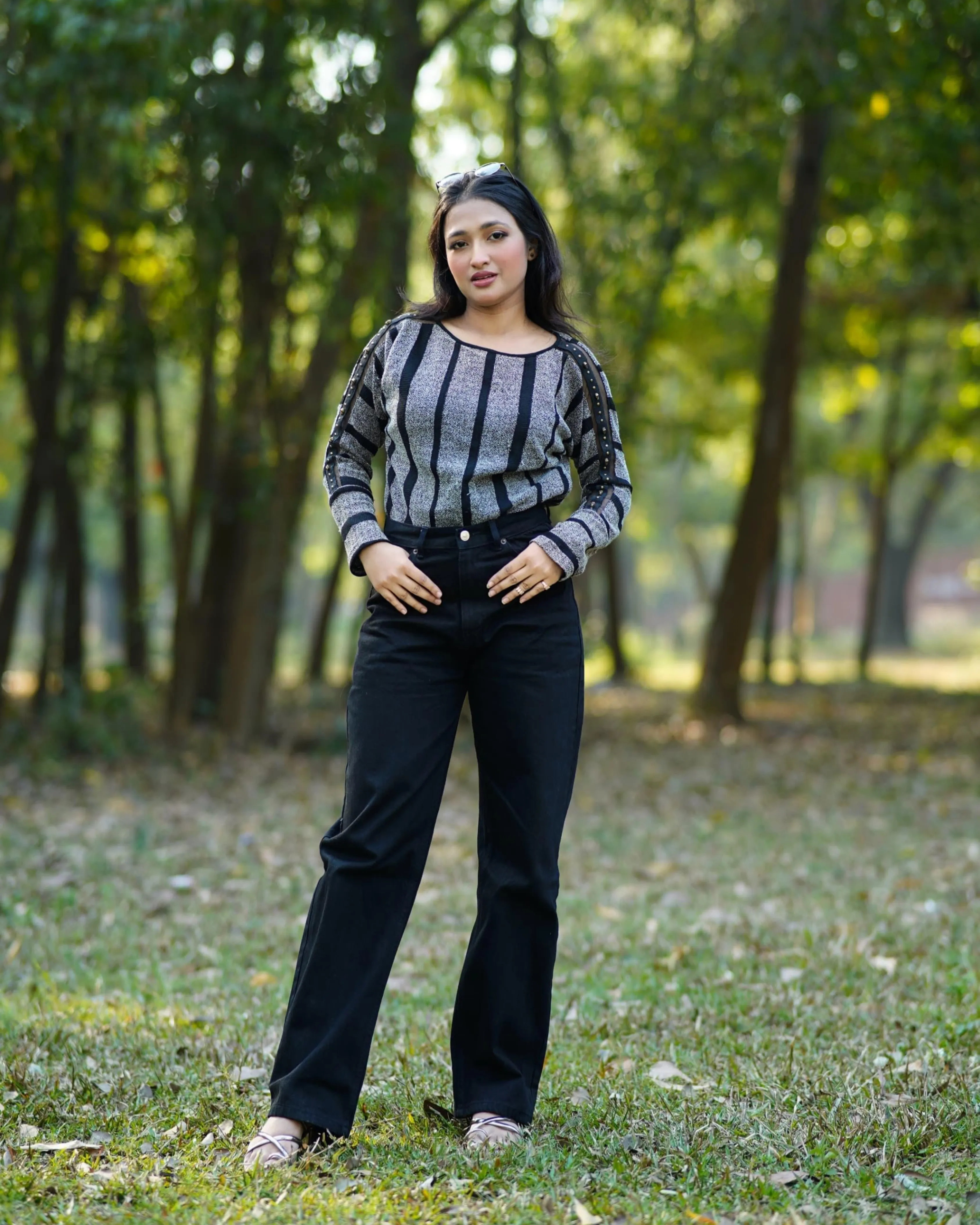 Black Baggy Jeans - Image 3