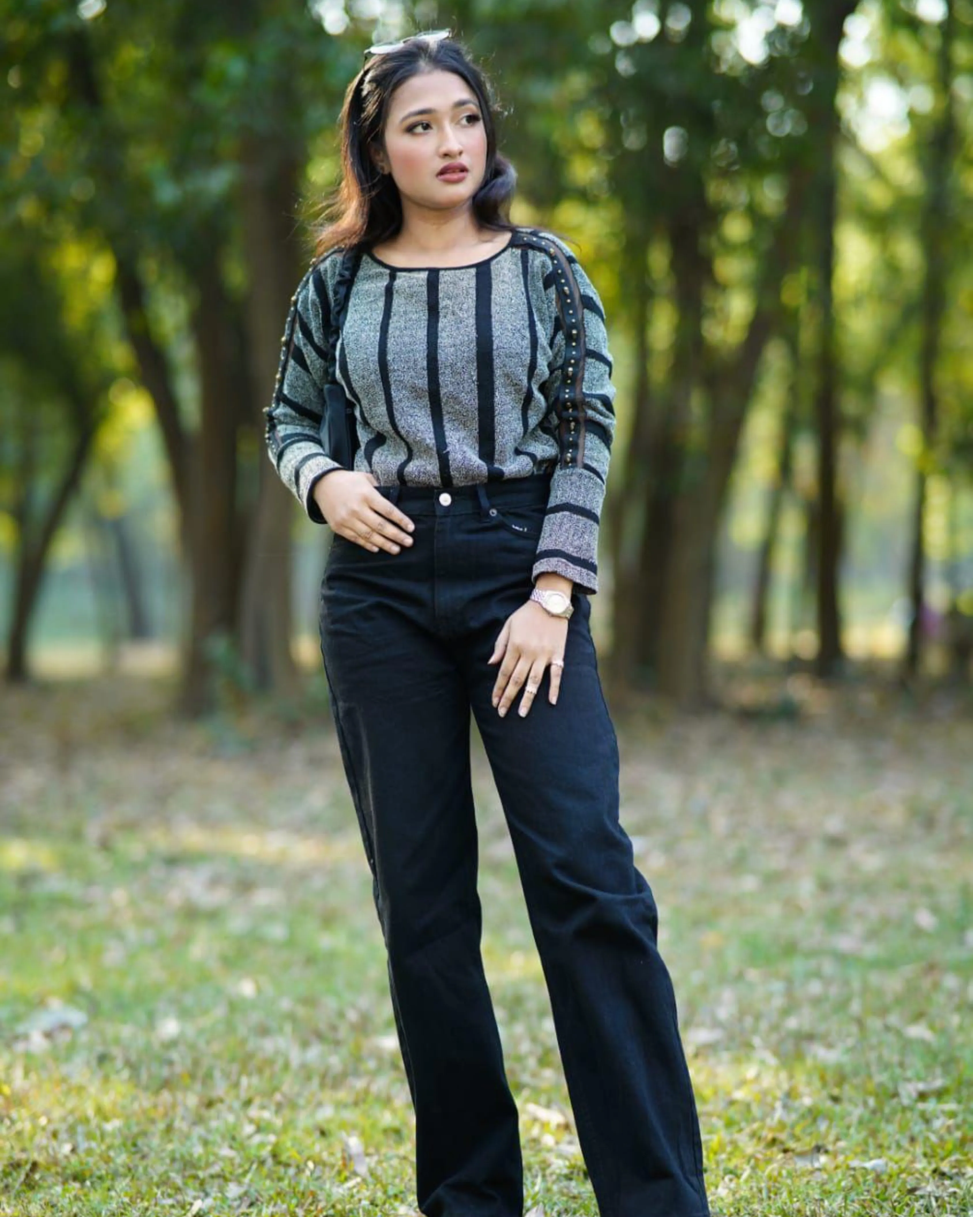 Black Baggy Jeans - Image 4