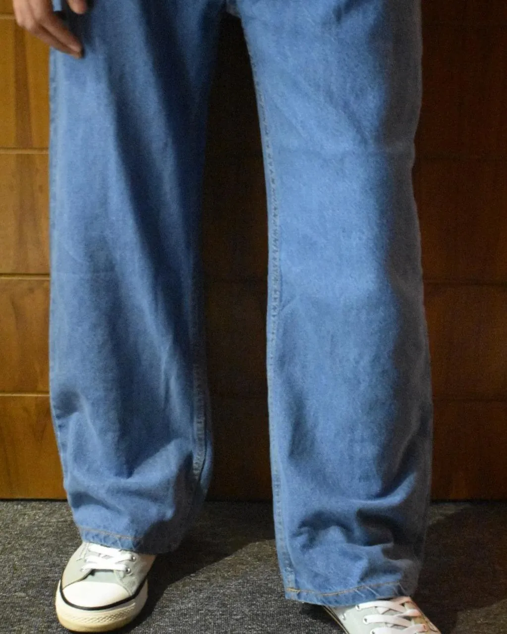 Blue Baggy Jeans