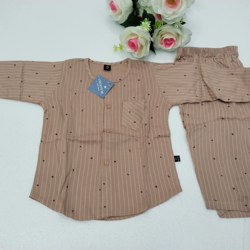 বেবি বয় ফুলহাতা সেট ০৪০