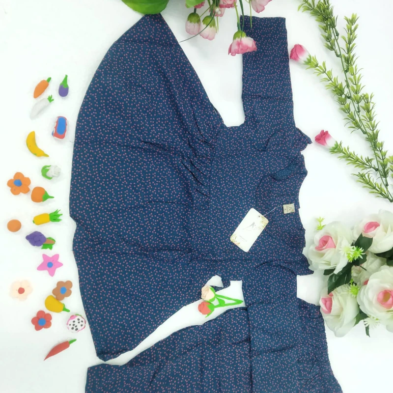 বেবি গার্ল ফুলহাতা সেট ০৩৭