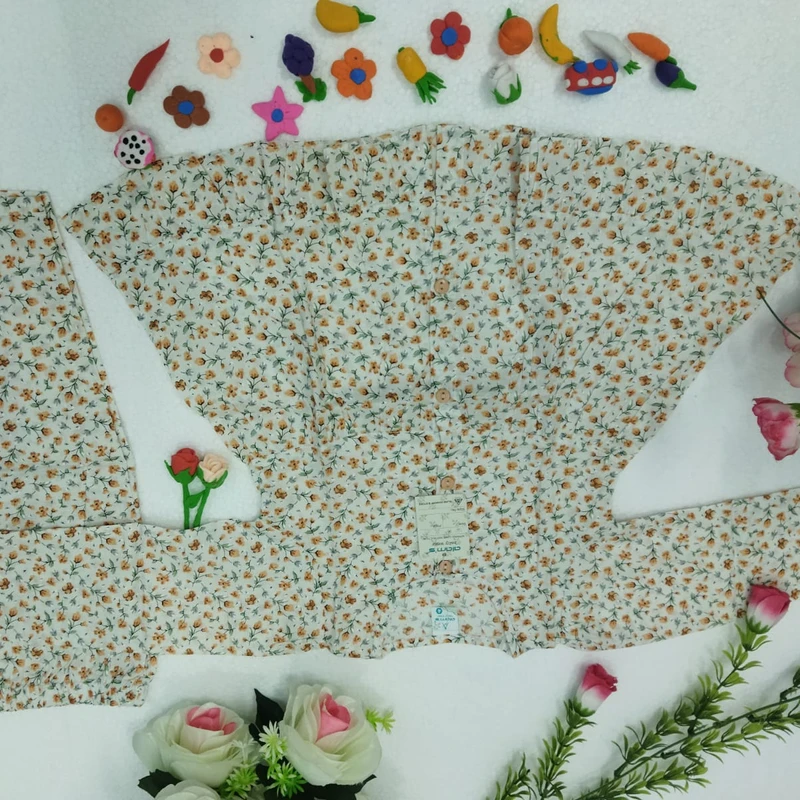 বেবি গার্ল ফুলহাতা সেট ০২৫