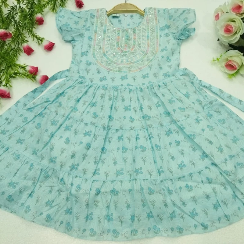বেবি কটন ফ্রক ২২৩০