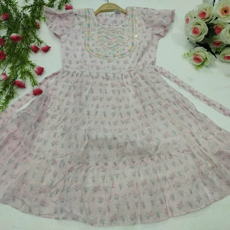 বেবি কটন ফ্রক ২২৩০