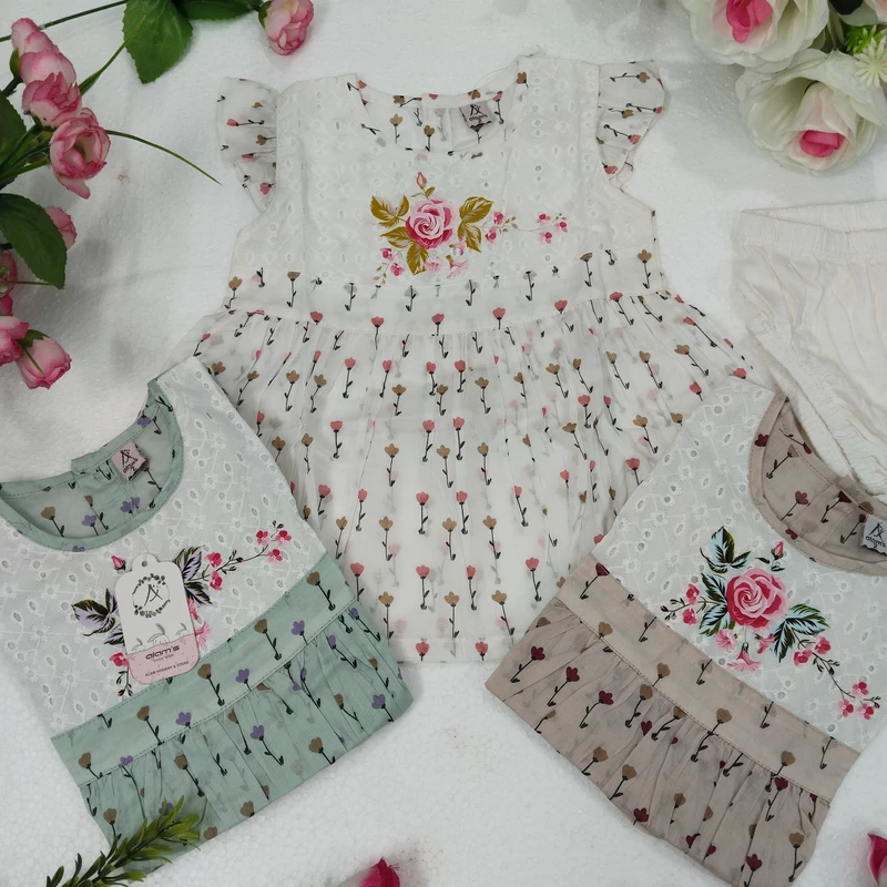 বেবি গার্ল সামার ফ্রক ০২৫