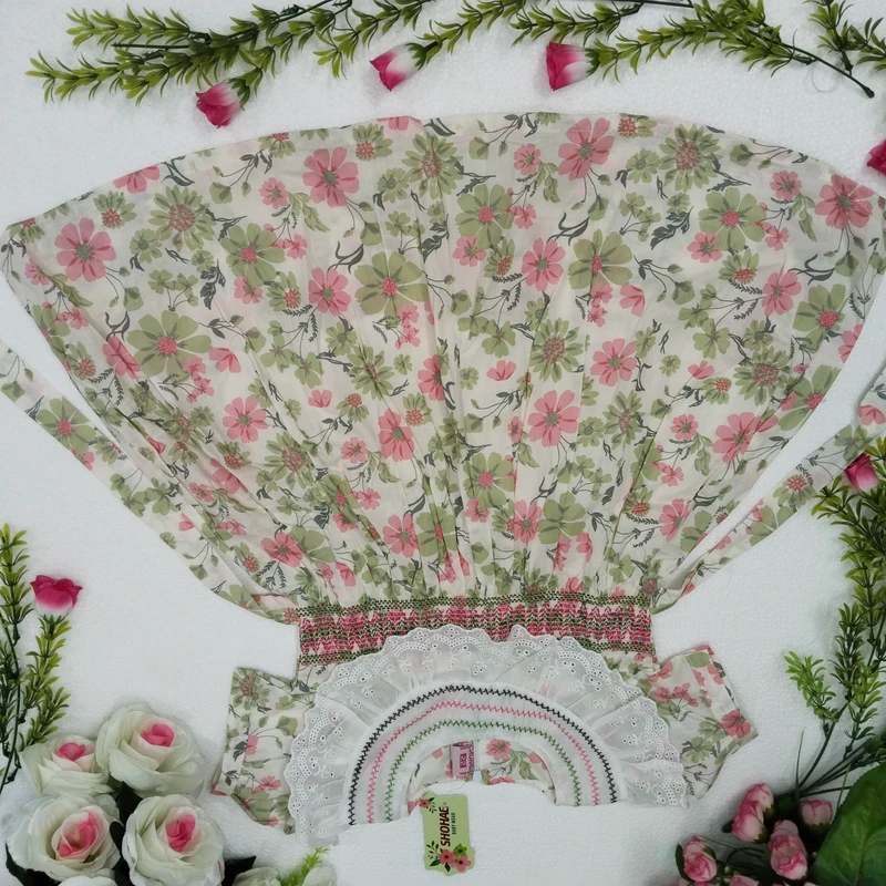 বেবি গার্ল কটন ফ্রক ২২২৪২৬