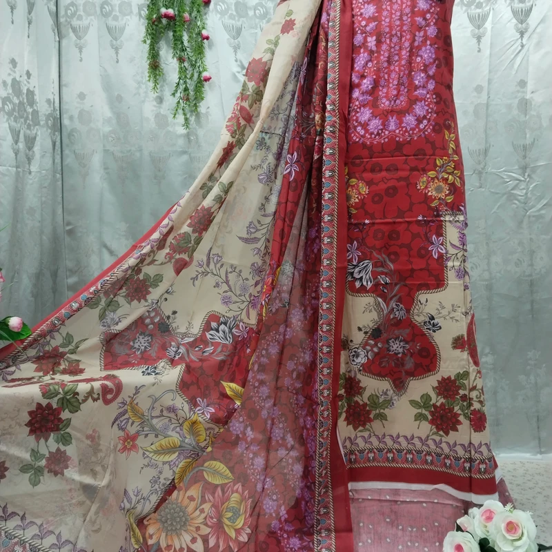 সুতি থ্রিপিস ০২৯