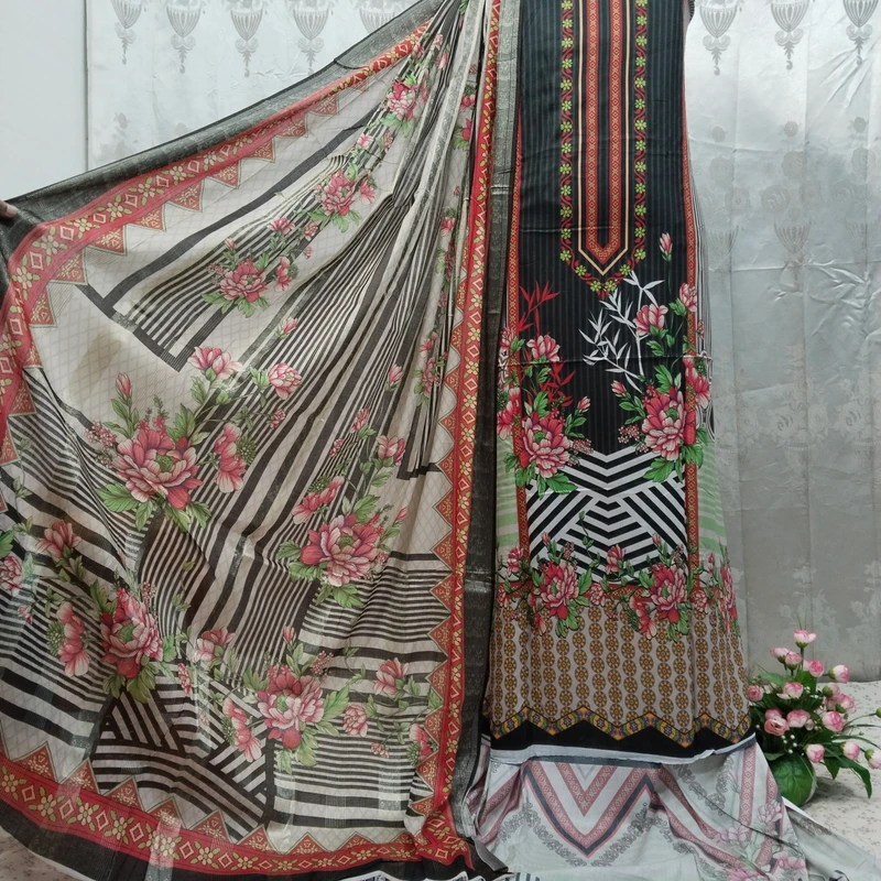 সুতি থ্রিপিস ০৩৪