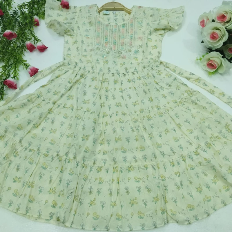 বেবি কটন ফ্রক ২২৩০