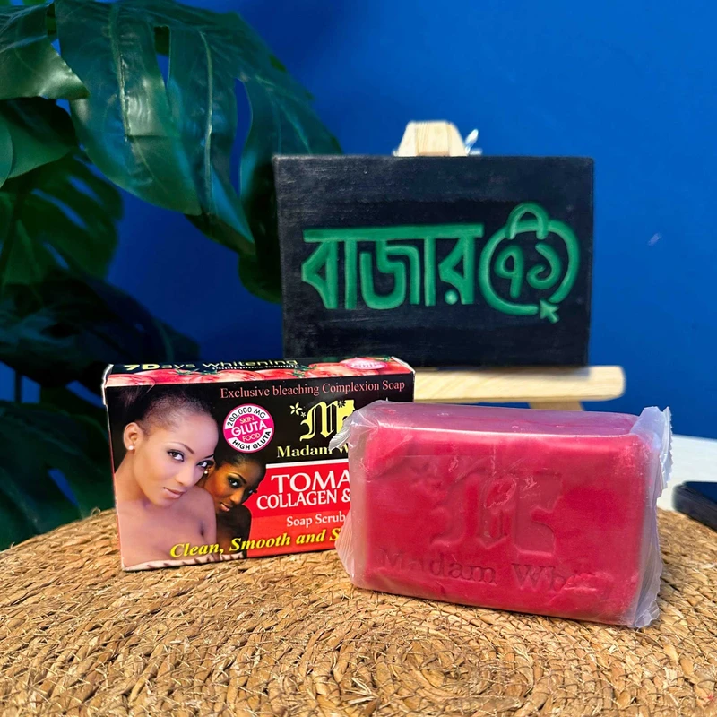 Madam White Tomato, Collagen & Gluta Skincare Soap