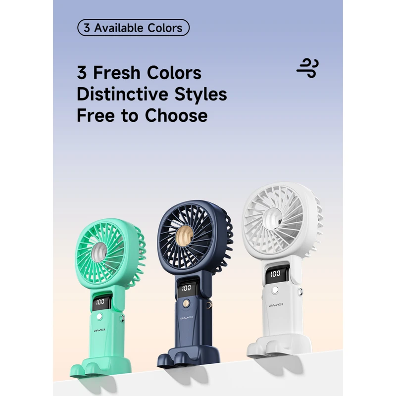 AWEI F37 Multifunctional Handheld Fan
