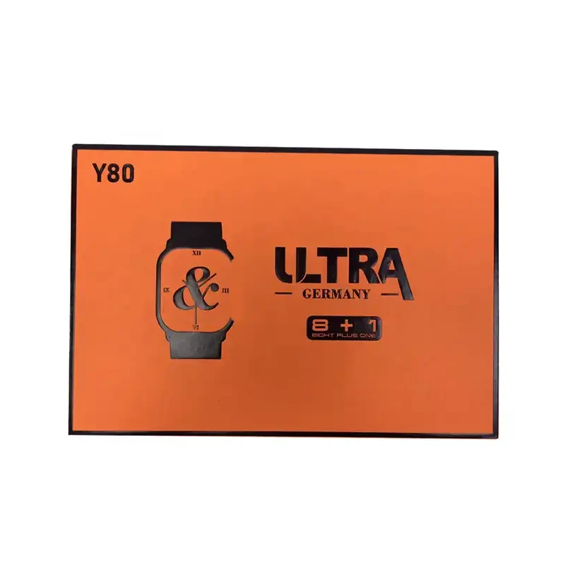 Y80 Ultra Smartwatch with 8 Strap - Image 3