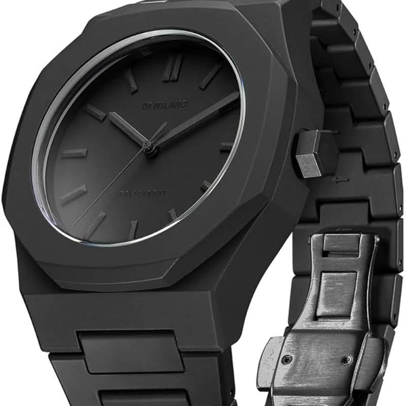 D1 Milano Watches Poly carbon Arabic Black