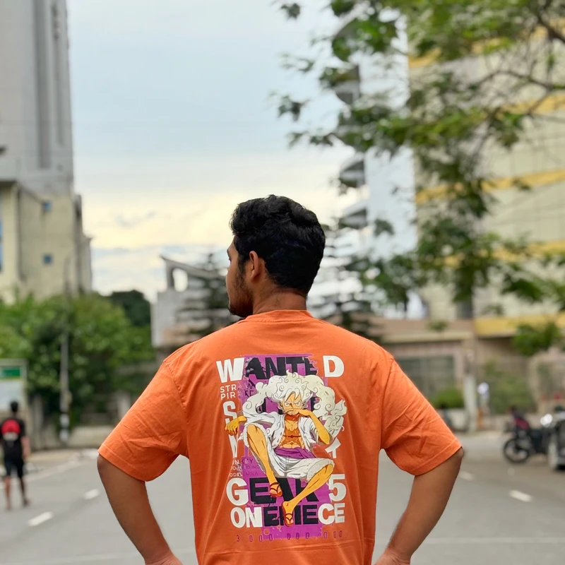 Luffy Gear 5th Drop SHoulder - Image 3