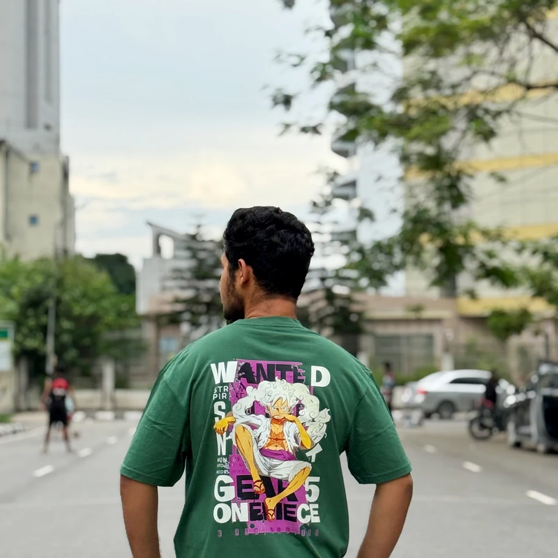 Luffy Gear 5th Drop SHoulder - Image 4