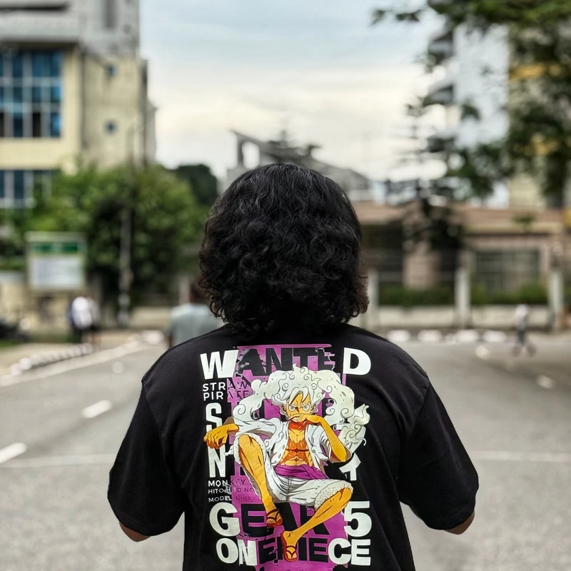 Luffy Gear 5th Drop SHoulder - Image 6