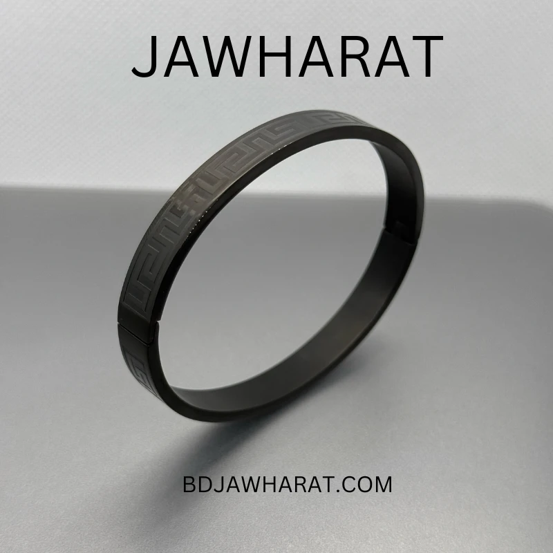 Infinity Link Cuff (Black) Bracelet