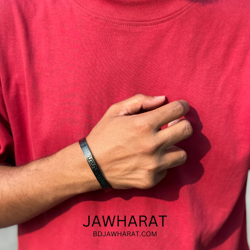 Infinity Link Cuff (Black) Bracelet