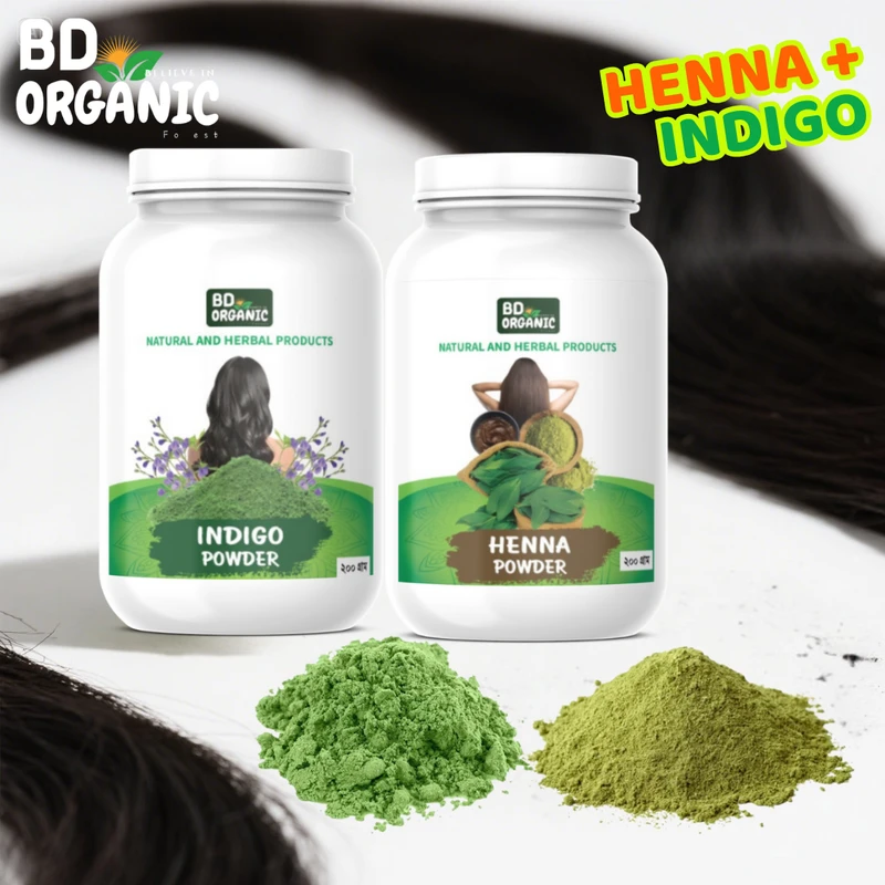 INDIGO PLUS HENNA HAIR PACK COMBO (200 Gram-400 Gram) - Image 8