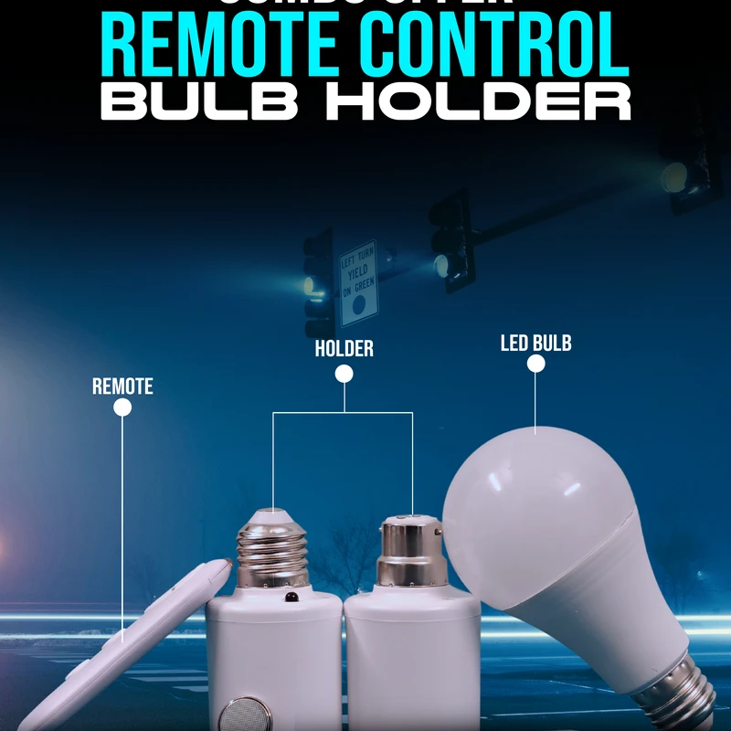 Remote Control Bulb with Holder