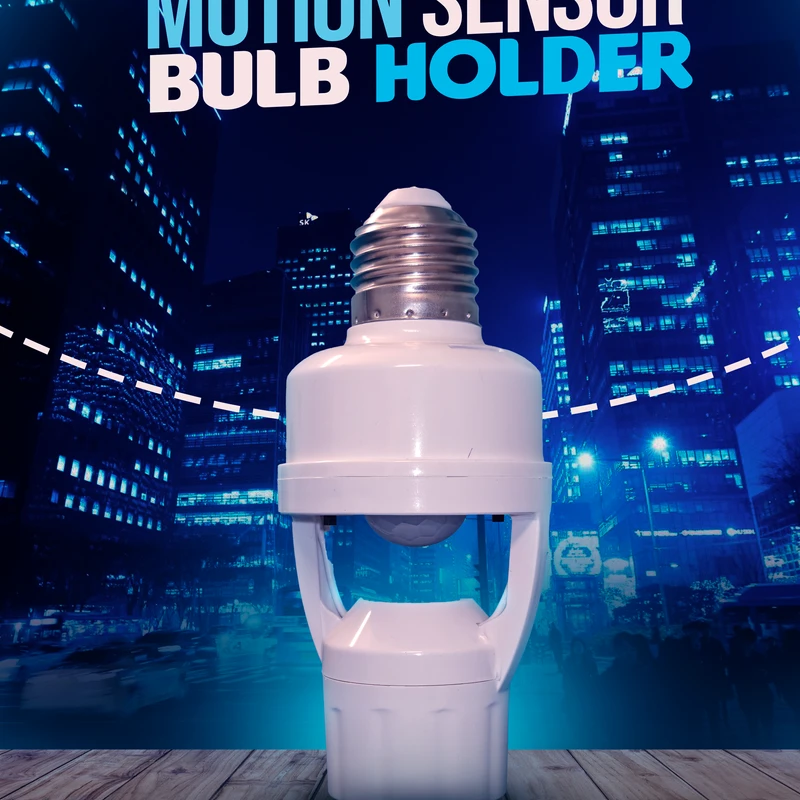 Motion Sensor Bulb Holder