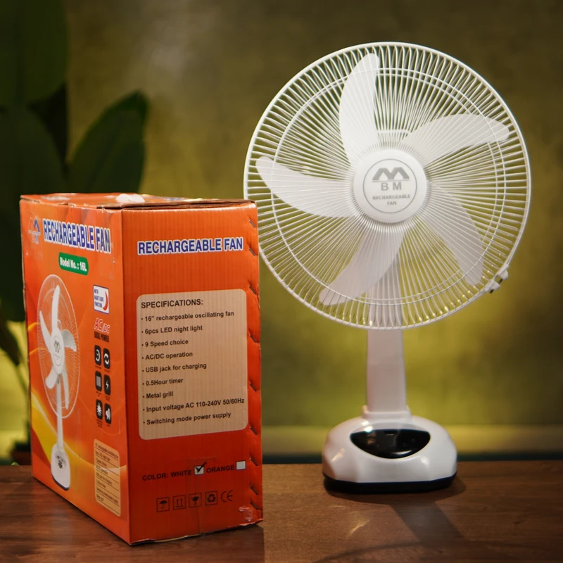 Rechargeable Fan 16" - Image 3