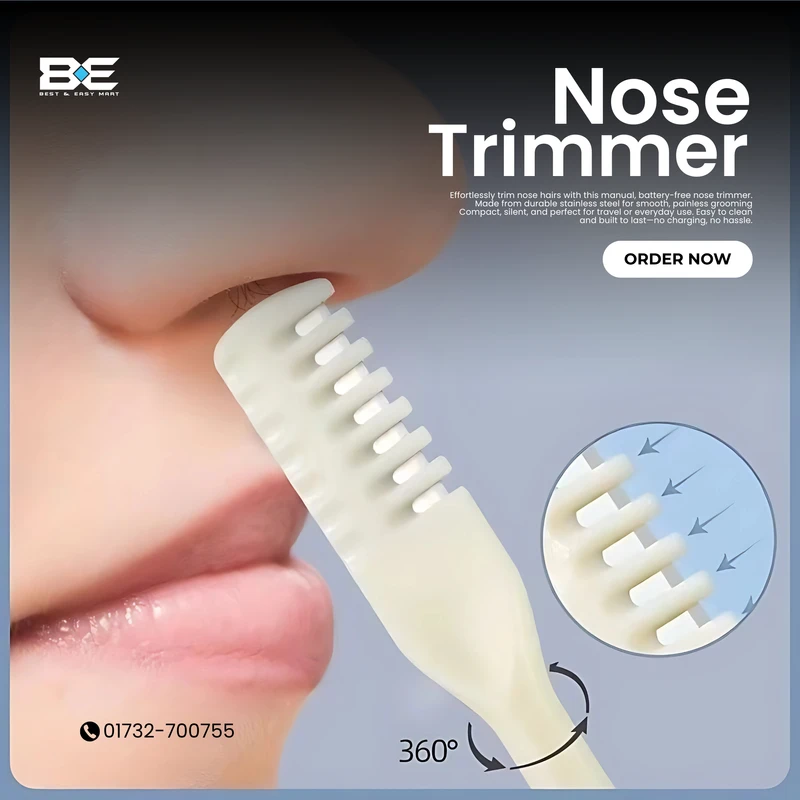 Non Electric 360° Nose Trimmer