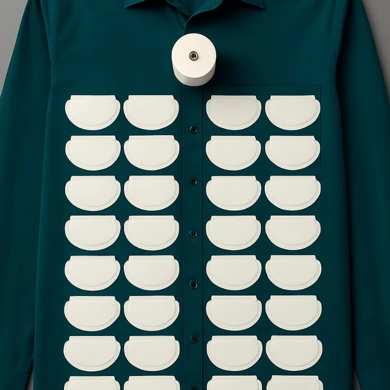 Collar Tape-Under-arm sweating pads combo