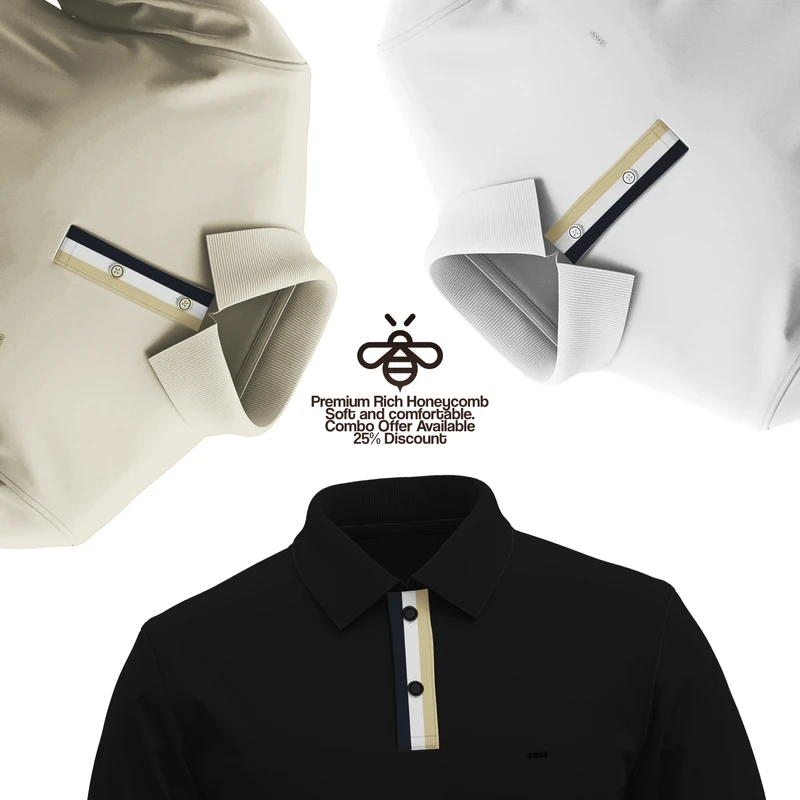 Hugo Boss Honeycomb Polo