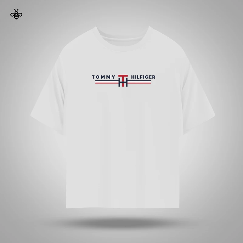 Premium Embroided Drop Shoulder T-Shirt - Image 3