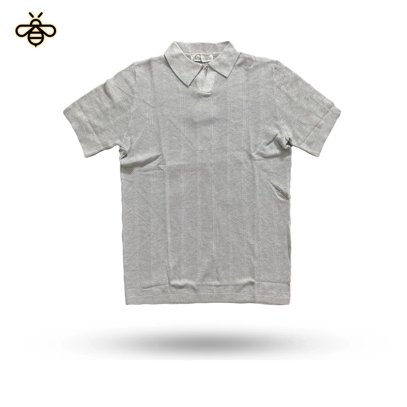 Premium Knitted ZigZag Polo - Image 3