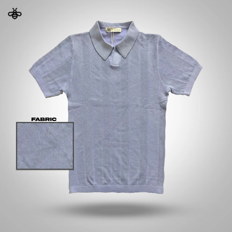 Premium Knitted ZigZag Polo - Image 5