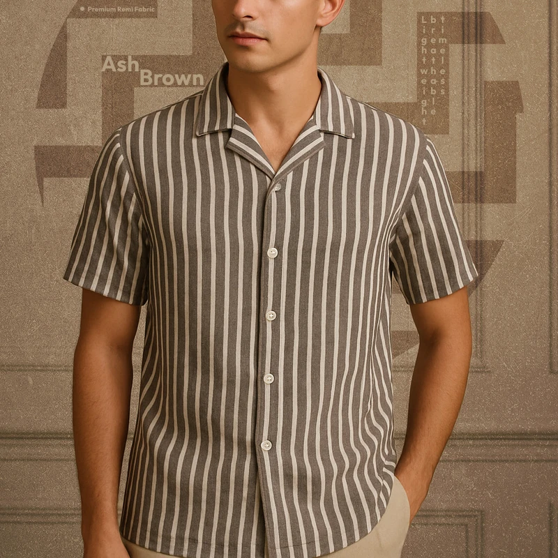 Premium Cuban Collar Shirt