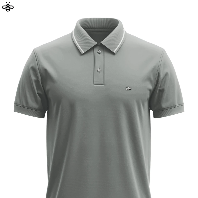 Lacoste Honeycomb Polo Shirt – Timeless Elegance & Comfort - Image 3