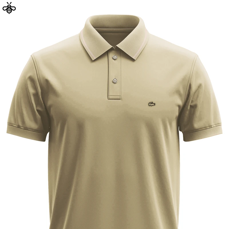 Lacoste Honeycomb Polo Shirt – Timeless Elegance & Comfort - Image 4
