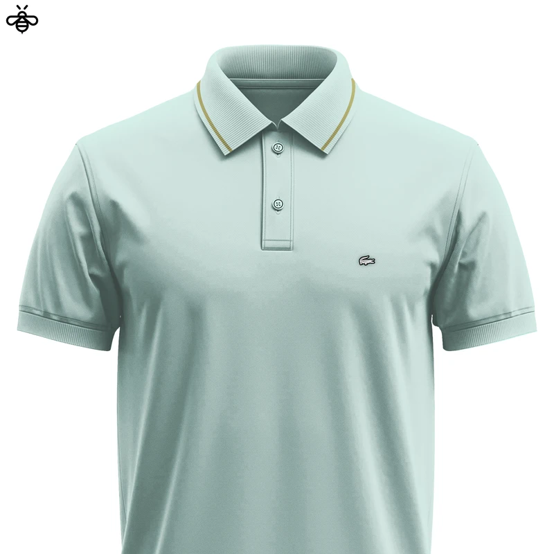 Lacoste Honeycomb Polo Shirt – Timeless Elegance & Comfort - Image 5