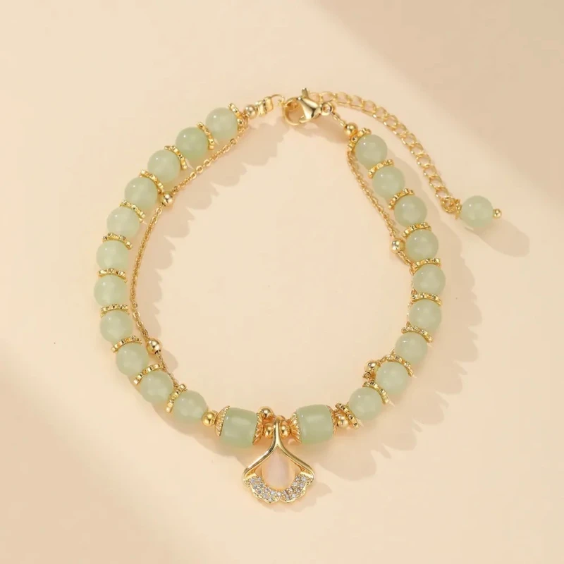 Apricot Leaf Bracelet (𝑷𝒓𝒆𝒎𝒊𝒖𝒎 𝑸𝒖𝒂𝒍𝒊𝒕𝒚) - Image 4