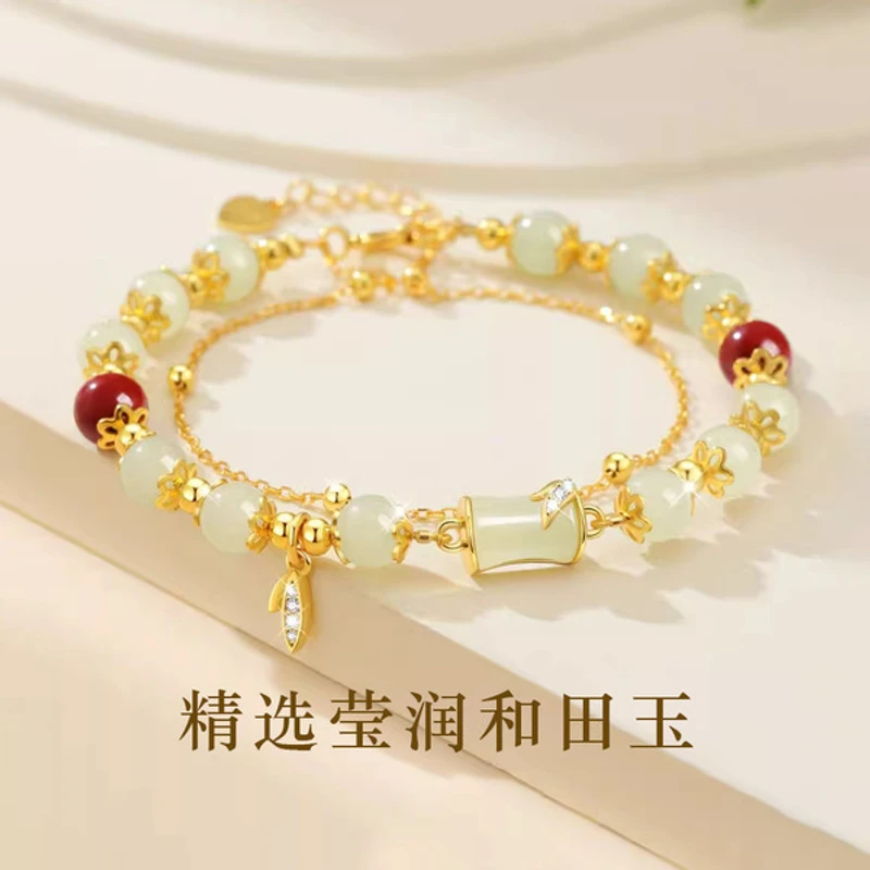 Zade Stone Bracelate(𝑷𝒓𝒆𝒎𝒊𝒖𝒎 𝑸𝒖𝒂𝒍𝒊𝒕𝒚)
