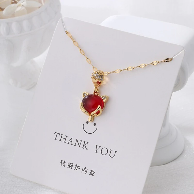 Fox_Eye Lucky Neckless