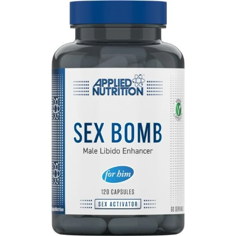 Applied Nutrition Sex Bomb For Him (Male Libido Enhancer) 120 Capsules