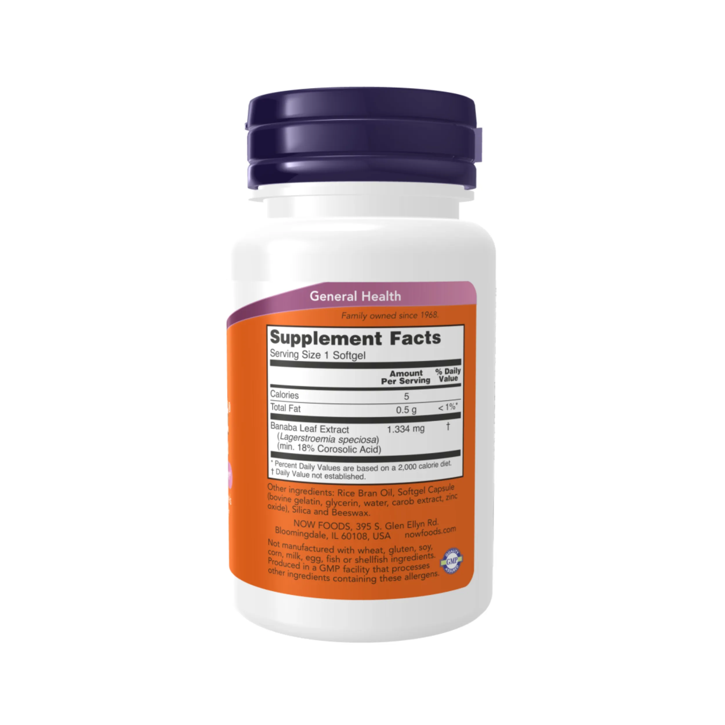 Now Foods Glucofit 60 Sofgels