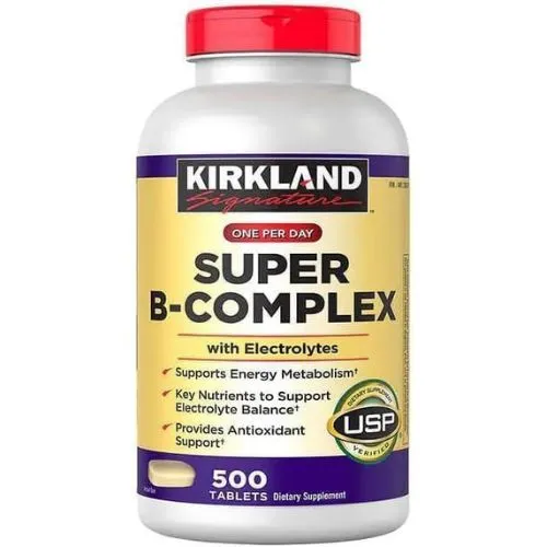 Kirkland Super B-Complex with Electrolytes (500 Tablets) in Bangladesh